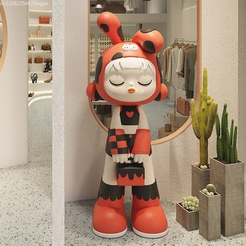 Art Cartoon Girl Statue Indoor - Crafting Resin review and price
