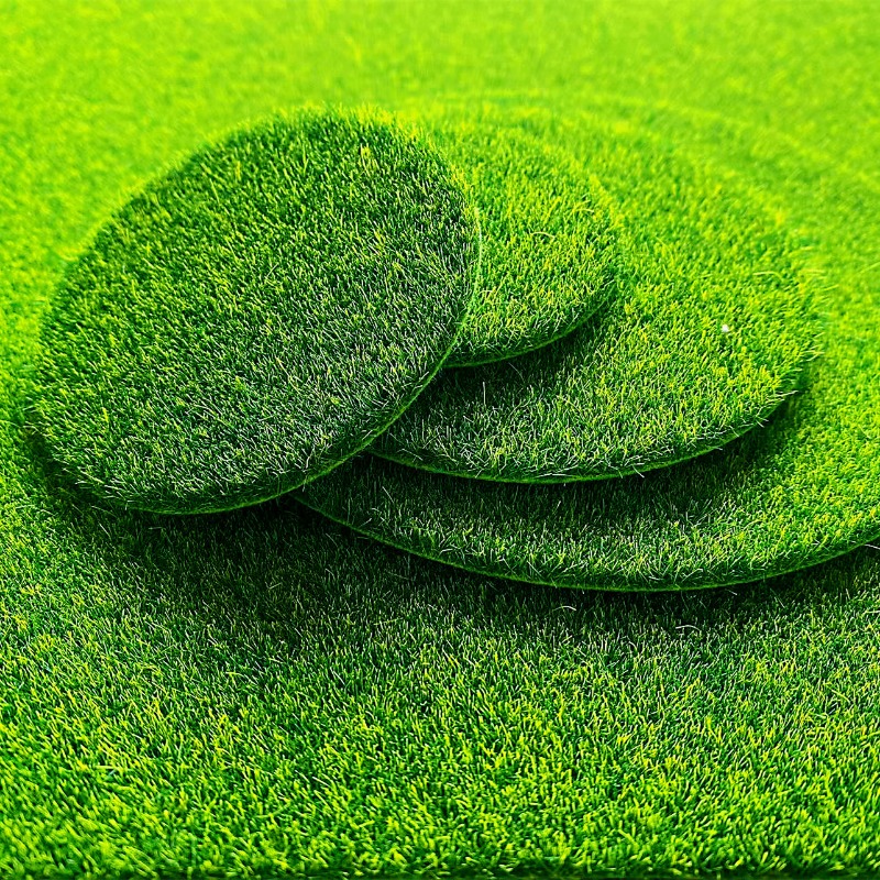 5/10Pcs Round Artificial Moss  - Terrarium Moss Art review and price