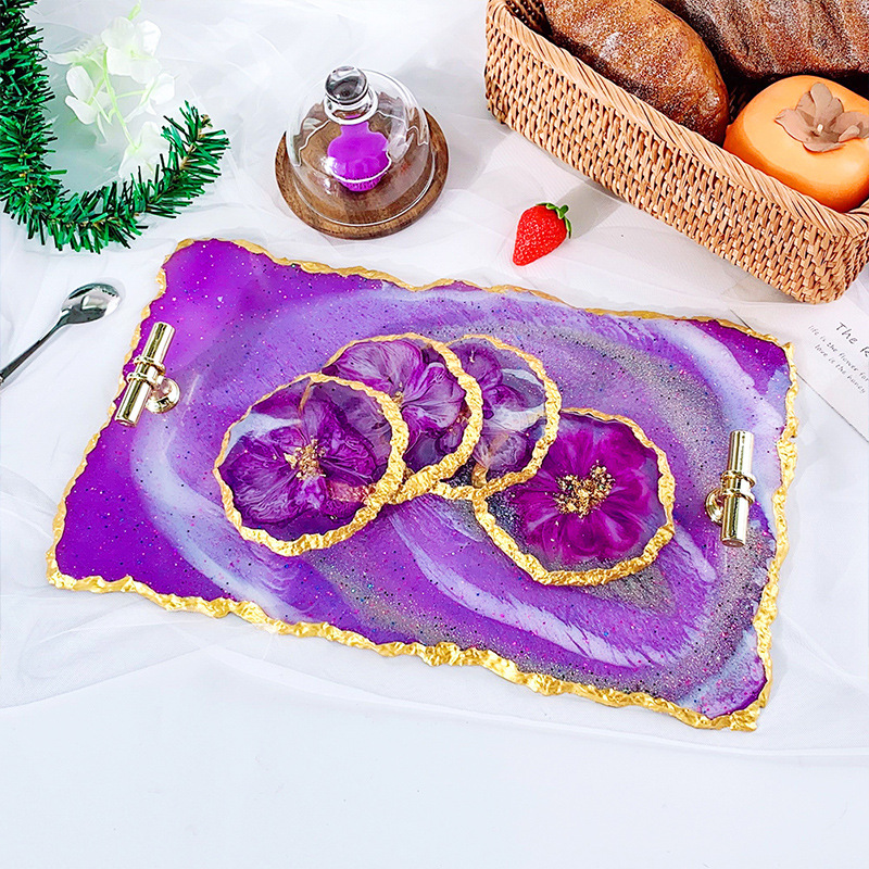 DM413 Drusy Coaster Resin Mold - Geode Mold Silicone review and price