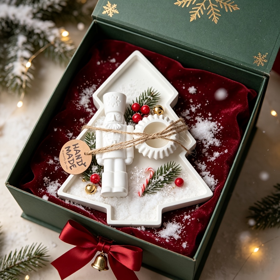 3pcs Nutcracker Soldier Spheri - Silicone Mold Tray review and price