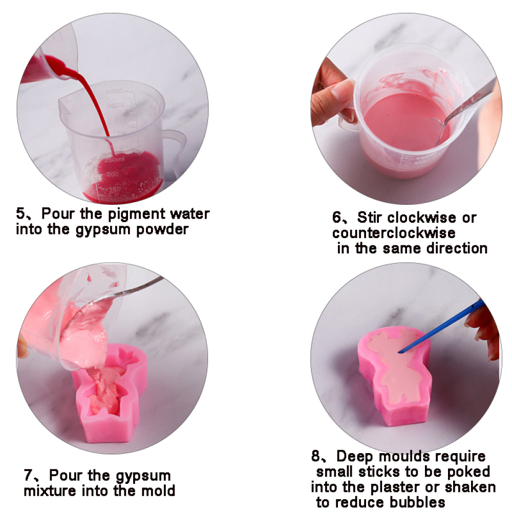 10ml Gypsum Cement Coloring Pl - Mixing Cup Silicone review and price