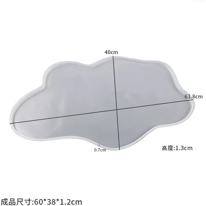 Large 61cm Irregular Trays Epo - Resin Ocean Wave Mold review and price