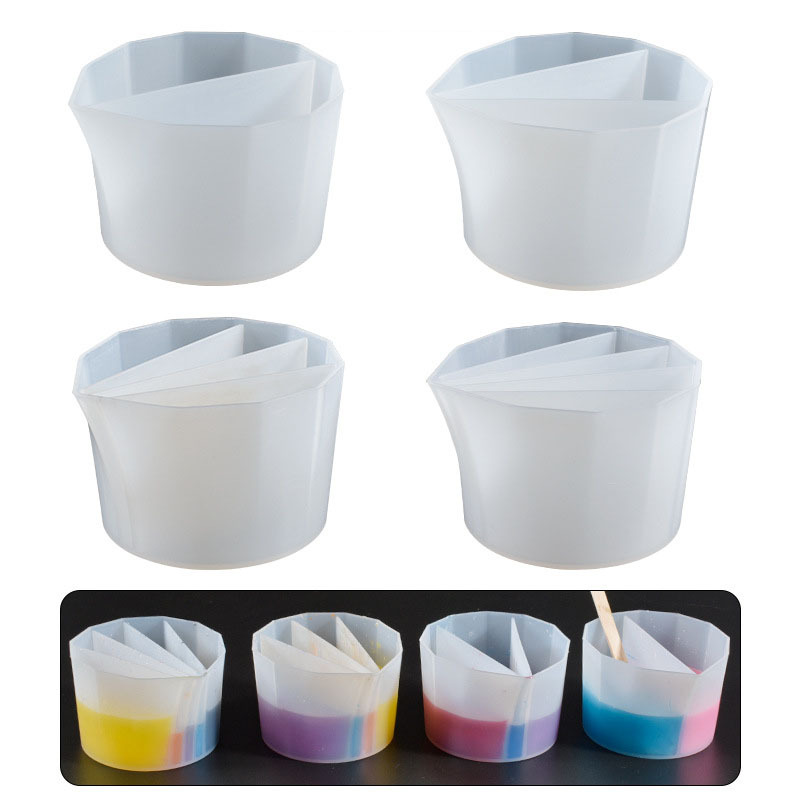 Split Cups for Paint Pouring,  - Mixing Cup Silicone review and price