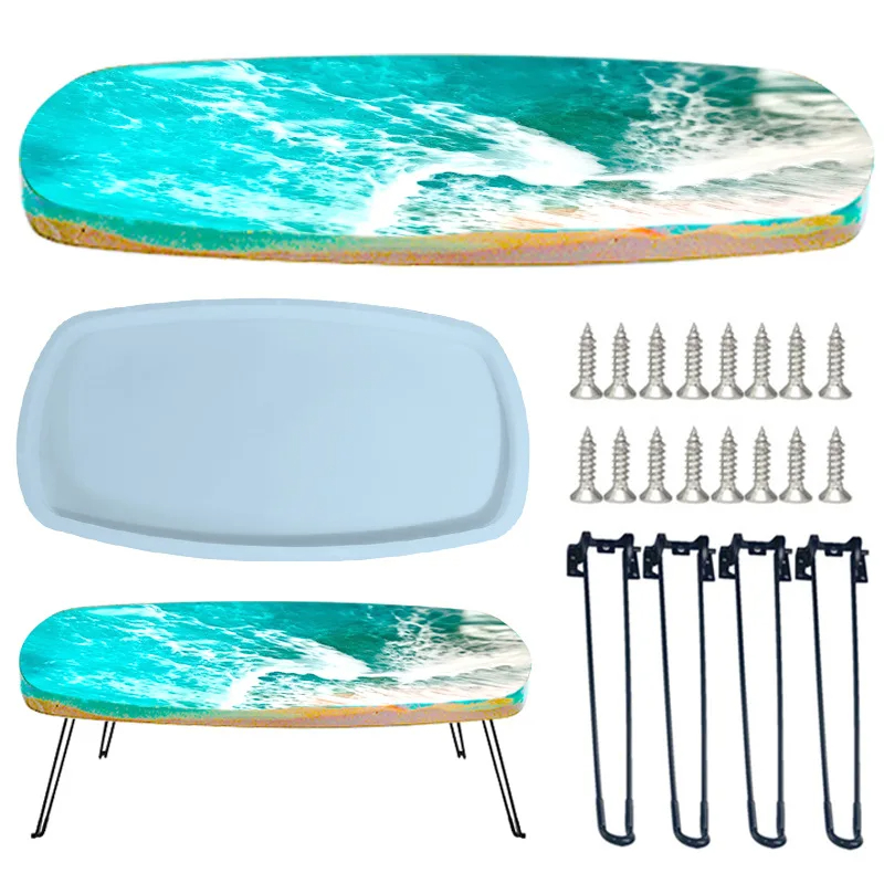 Large 61cm Irregular tray epox - Resin Ocean Wave Mold review and price